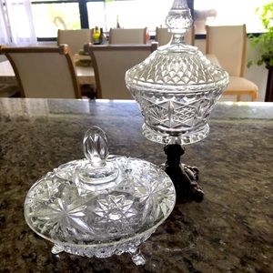 ⚜️Set vintage exclusive glass bowls⚜️